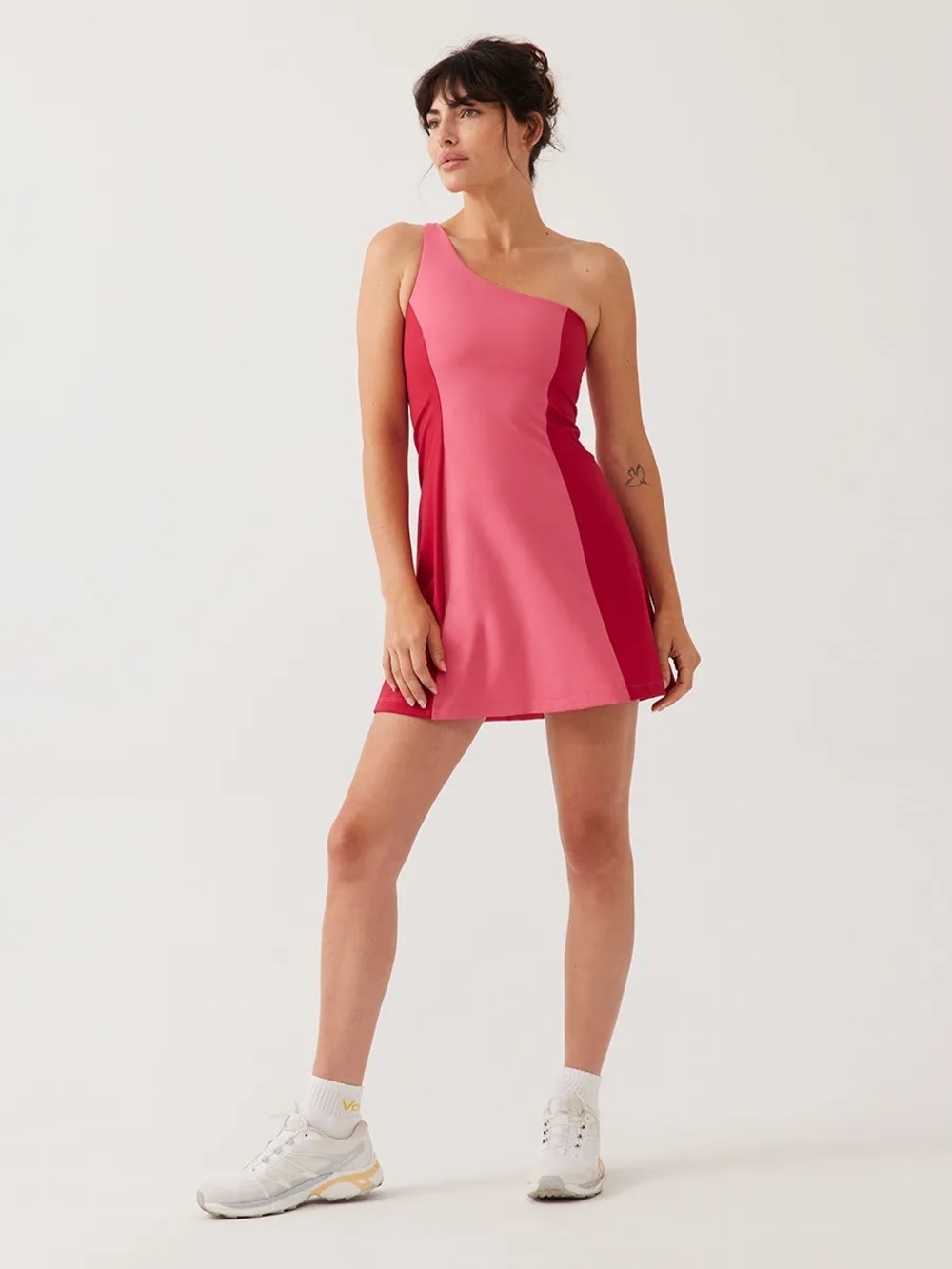 Outdoor Voices NWT One Shoulder Athletic Dress